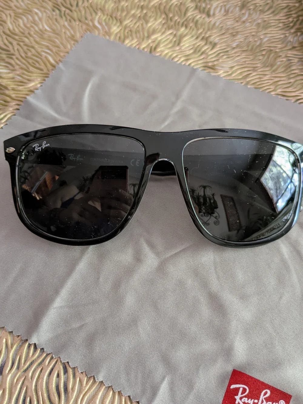 Ray-Ban Black Boyfriend Sunglasses